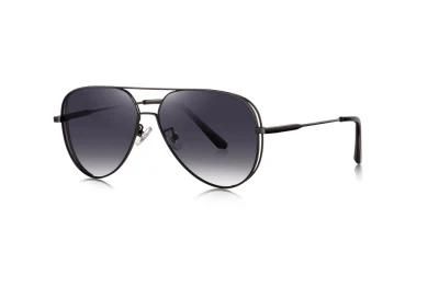 2020 Ready Made Trendy Pilot Metal Sunglasses