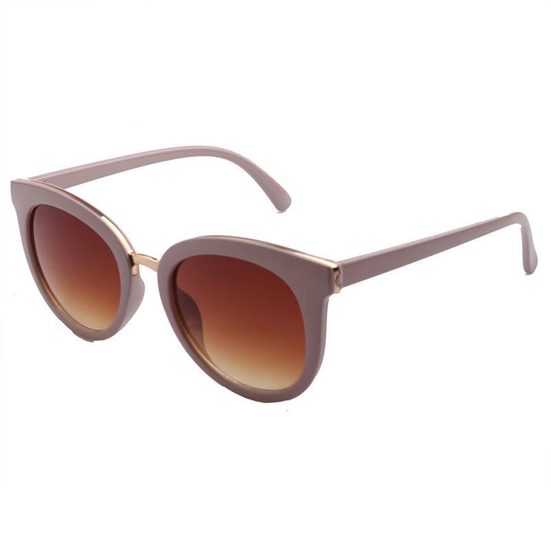 2020 PC Metal Mixture Round Shape Fashion Sunglasses