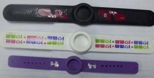 High Quality Plastic Promotional Gift 3D Silicon Watch Wristband (SB-051)