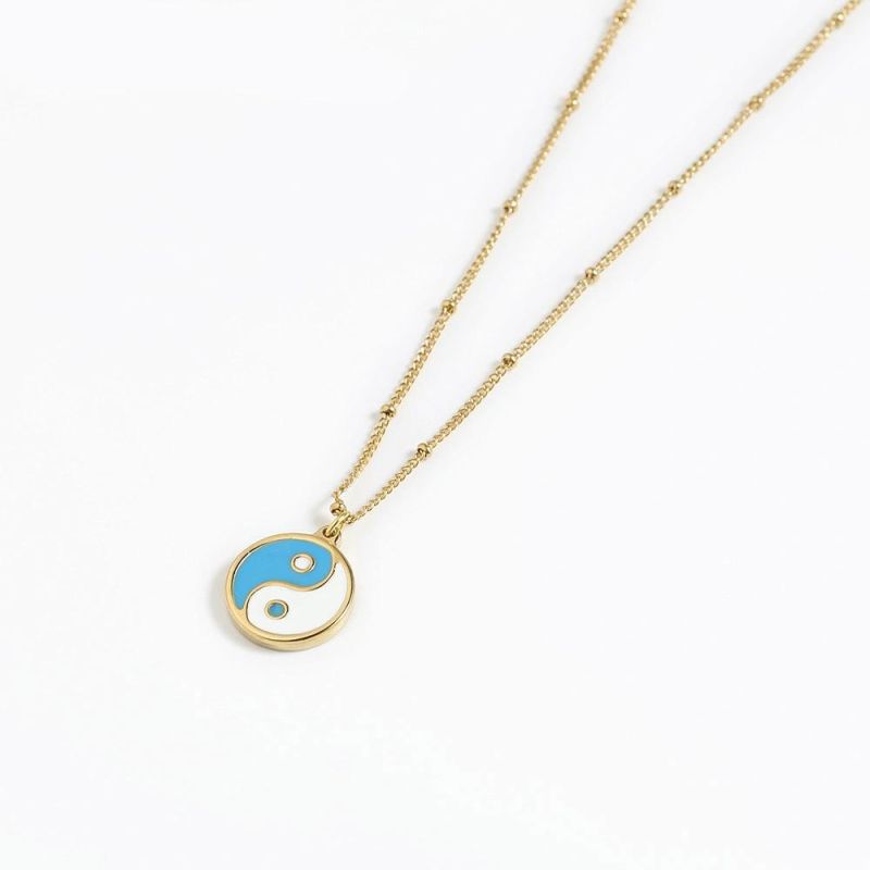 Manufacturer Custom High Quality Fashion Jewelry Supplier 18K Gold Plated Necklace Luxury Jewelry Chain Wholesale