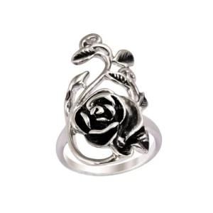 Flower-Shaped Style Finger Ring (R1A541)