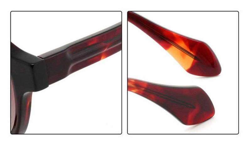 High Quality Fashionable Design Thickness Acetate Frames Square Sunglasses 2022