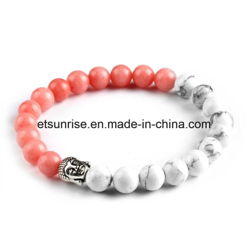 Semi Precious Stone Fashion Crystal Agate Bracelet Bangles Jewelry