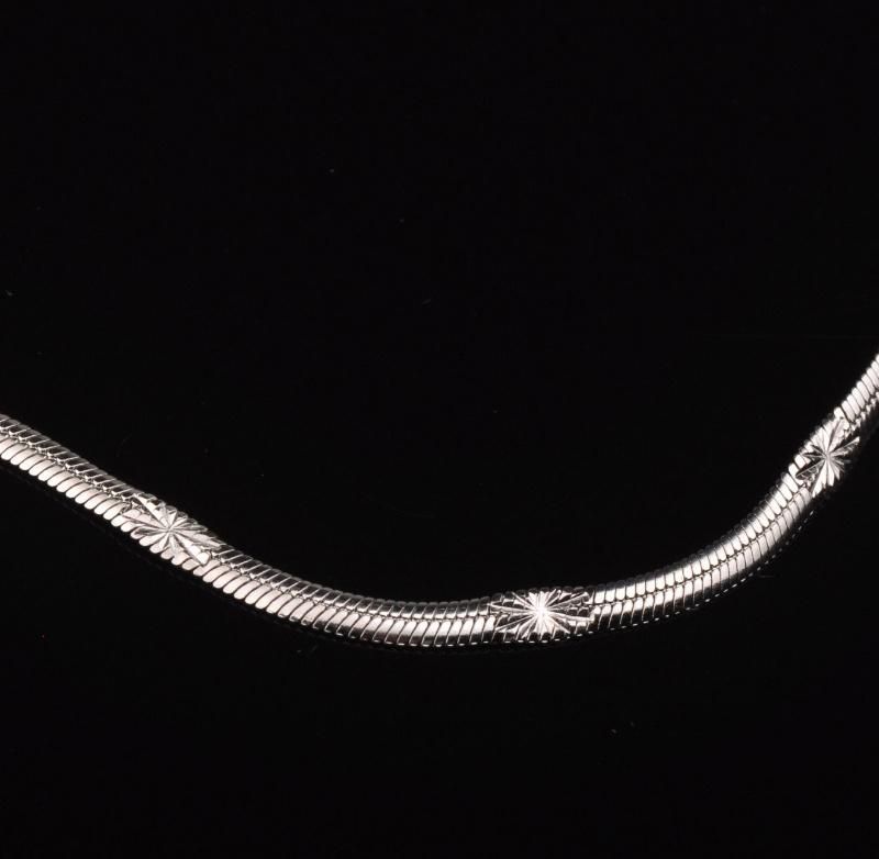 Wholesale Stainless Steel Twisted Chain Embossed for Fashion Jewellry Necklace