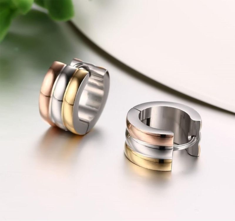 Factory Wholesale Fashion Jewelry Popular Stainless Steel Body Jewelry Earrings Er9223