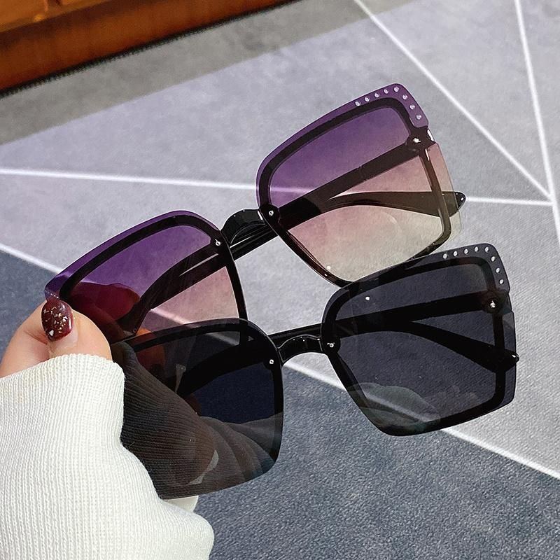 Glasses Personality Colorful Ocean Film Sunglasses Female Retro Rice Nails