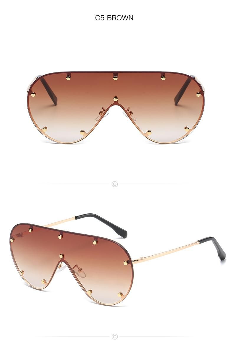2022 New Arrival Glasses Outdoor Driving Sunglasses Big Lens Oversized Shades Sunglasses Travel Sunglasses Stylish Color Glasses