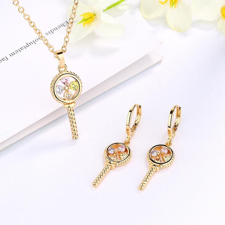China Suppliers 18K Gold Plated Wedding Jewelry Sets Indian