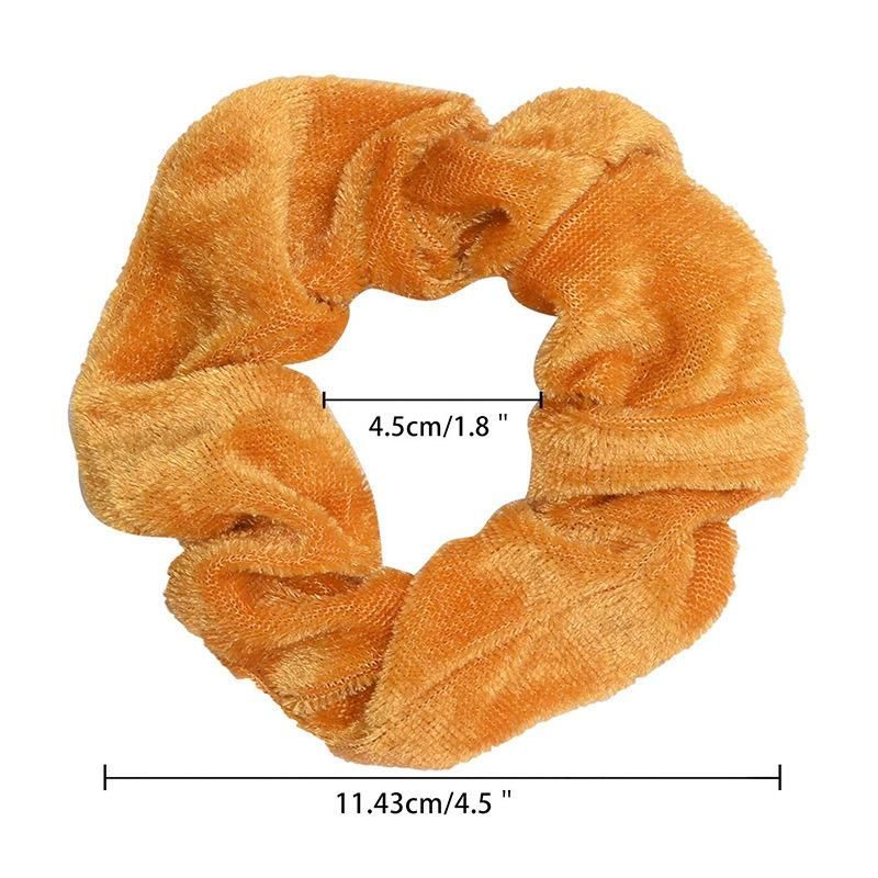 Great Gift Tiaras 60 PCS Premium Velvet Hair Scrunchies Elastic Hair Bands for Women or Girls Hair Accessories with Gift Bag