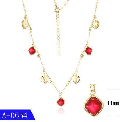 Wholesale New Design 925 Sterling Silver Jewelry Fashion CZ Necklace