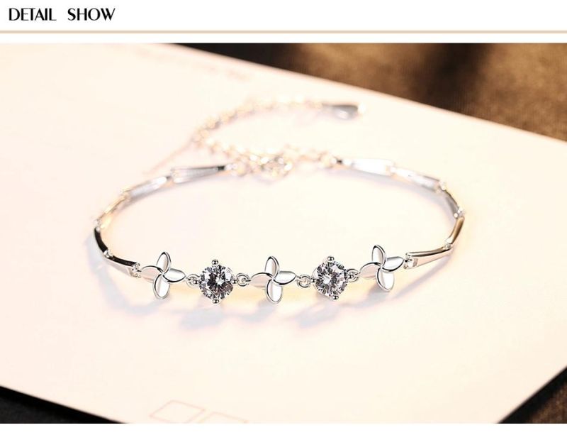 Girls Statement Unique Jewelry Versatile Zircon Bracelet