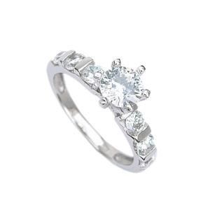 Wholesale 925 Sterling Silver Cubic Zirconia Jewelry Ring