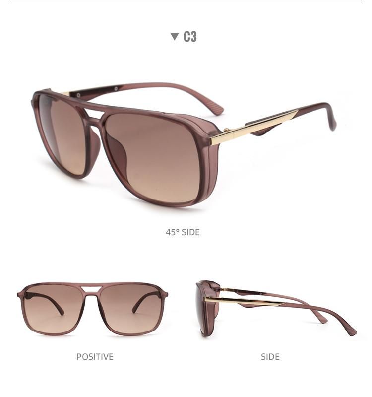 2022 Women Metal Fashion Sunglasses UV400 Round Frame