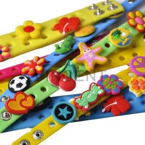 Cute Design Silicone Badge Bracelets