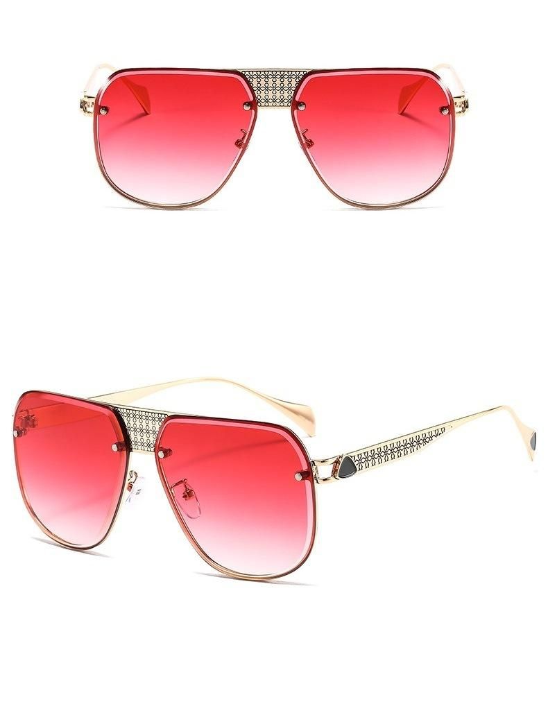 2021 Hot Sale Ready Goods Italy High Quality Custom Metal Sunglass