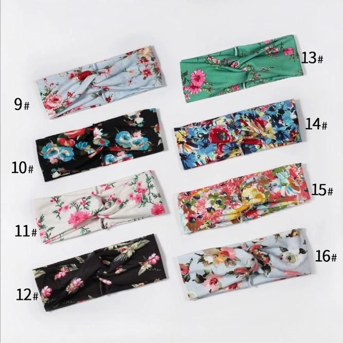 Rose Knot Headband Hair Headband Wholesale Cross Headband