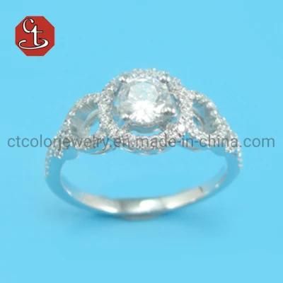 Classic Wedding Rings for Women Men 925 Silver Jewelry Anniversary Personalized Gift