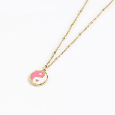 Manufacturer Custom High Quality Gold Filled Fashion Jewelry Gold Plated Stainless Steel jewellery Fashion Coin Chain Necklace