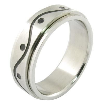 Stainless Steel Jewelry Gay Men Ring Gold Plated Ring