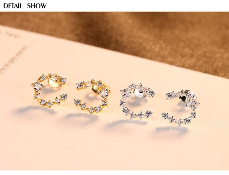 Wholesale S925 Silver Minimalist Jewelry Stud