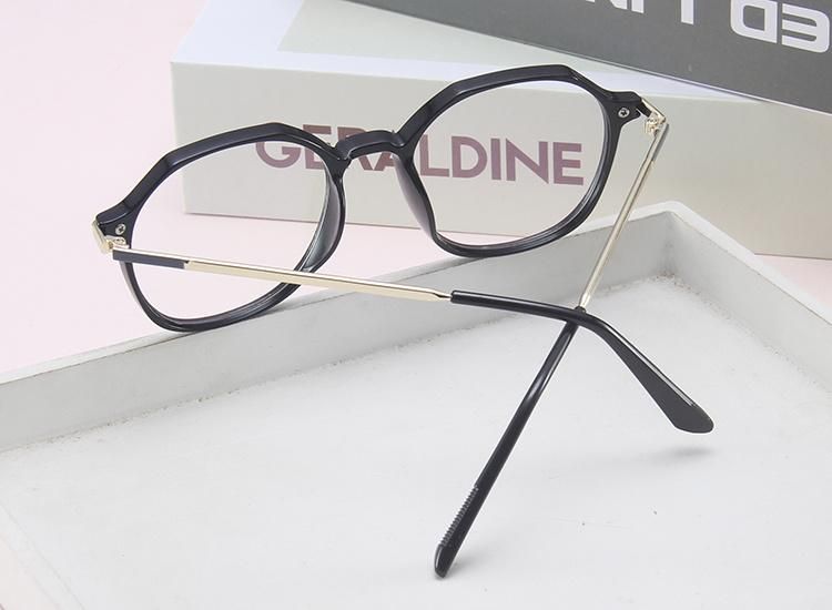 Oval Frame Anti-Blue Lenses Student Glasses Flat Glasses. Sunglasses.
