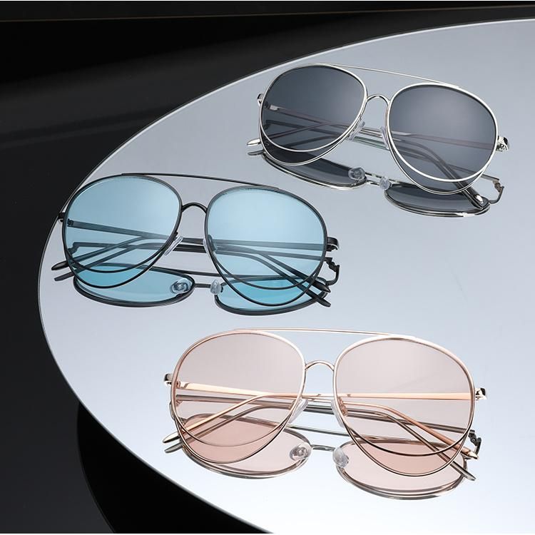 2022 High Quality Metal Fashion Sunglasses for Unisex
