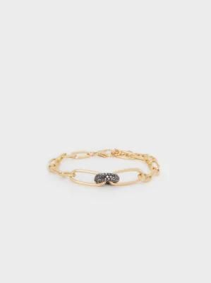 Fashion Stainless Steel Multicolor Crystal Bracelet Jewelry
