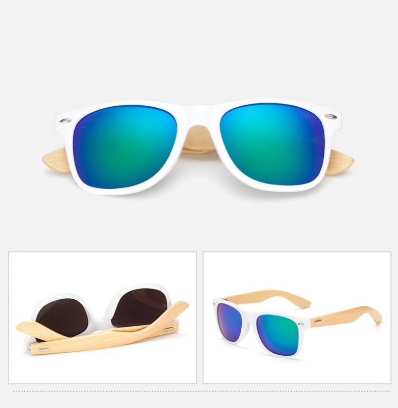 Aliexpress Hot New Unisex Classic Color Film Bamboo Foot Sunglasses Sg3014