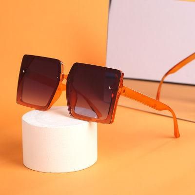 2022 New Sunglasses Fashion Oversized Custom Logo Sunglasses Classic Simple Square Wholesale Sunglasses