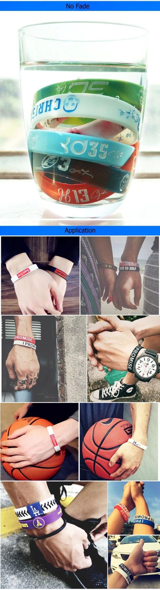 China Regional Feature and Personalized Style Silicone Wristband