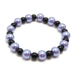 Imitation Jewellery Fashioin Purple Bead Resilient Bracelet Jewelry