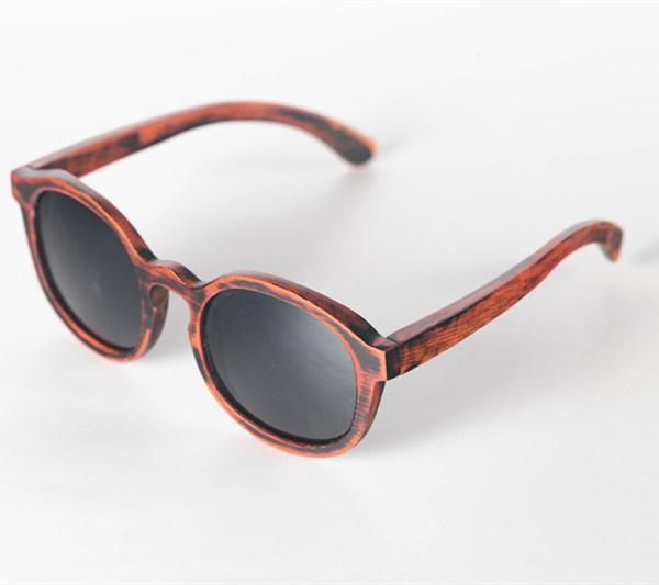 Retro Polarized Bamboo Sunglasses Wholesale in China