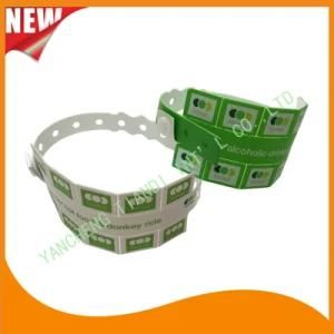 Entertainment 10 Tab Vinyl Plastic Wristbands ID Bracelet Bands (E6070-10-28)