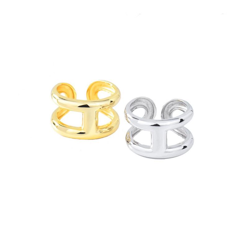 Fashion Accessories Beauty Charm Hot Sales Jewellery 925 Silver Smooth Polishing Fashion Jewelry Factory Wholesale Fine Ring