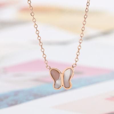 Gold Plated Jewelry Manufacturer Custom Fashion Jewelry Non Fade PVD Gold Plated Necklace Wholesale Stainless Steel Necklace