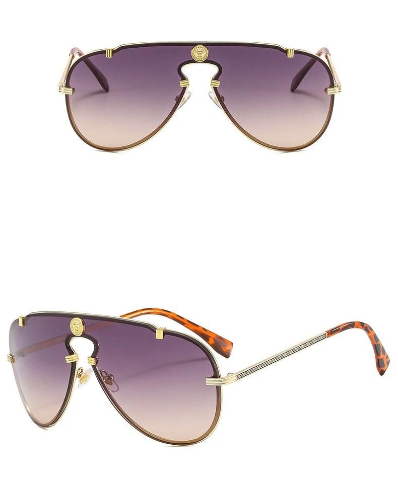 2022 Metal Vintage Sunglasses Men Luxury Brand Men/Women Designer Eyewear