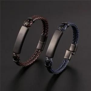 Amazon Hot Sales Handmade Fashion Jewelry Women Bracelet Leather Bracelet