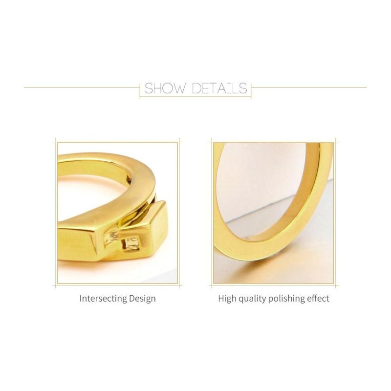 Mini Simple Matte Gold Ladies Finger Ring Women Accessories Fashion Rings Jewelry