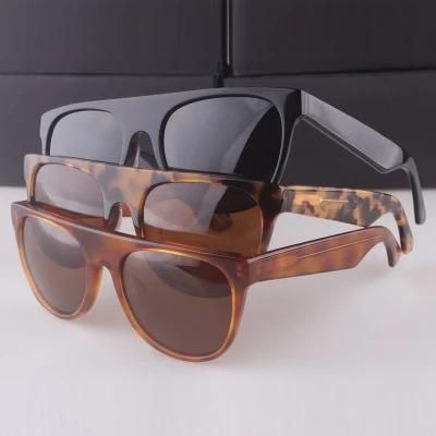 New Fashion Acetate Frame Polarized Sunglasses