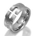 Fashion Unisex Stainless Steel Ring (RZ3201)
