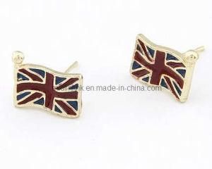 Fashion Jewelry-UK Flag Style Ear Nail
