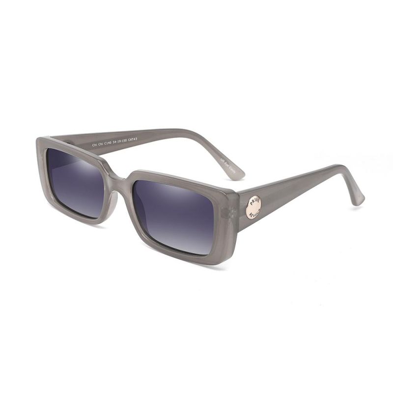 High Quality High Class New Ladies Square Frame Sunglasses Trendy Sun Glasses