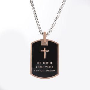 Customized Jewelry Memorial Pendant in Stainless Steel