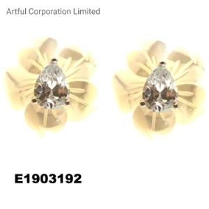 Fashion Jewelry Flower Shape Shell Earring