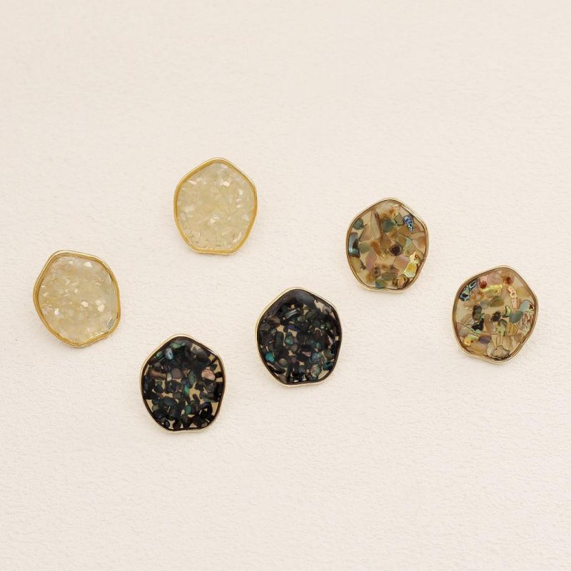 Fashion New Trend Abalone Shell Temperament Earrings Jewelry