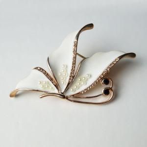 Garment Metal Butterfly Brooch (PLB0007)