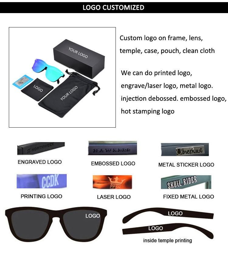 Usom Wholesale Classical Design Polarized Square Multicolored Sunglasses Unisex Fashionable