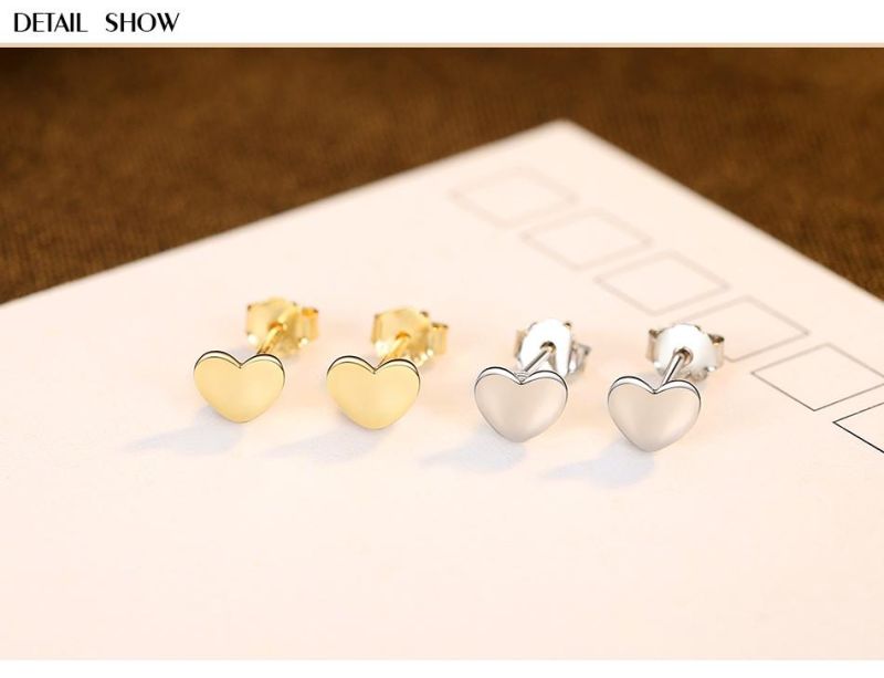 Fashion Jewelry Silver Earrings Ear Studs for Women