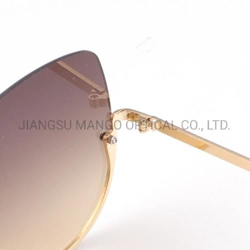 Semi Rim Flying Enjoy Vacation Lady Sunglasses