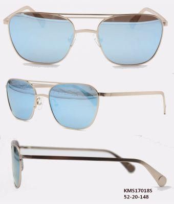Metal Sunglasses Hot Selling Lady&prime;s Sunglasses (KMS17018S)